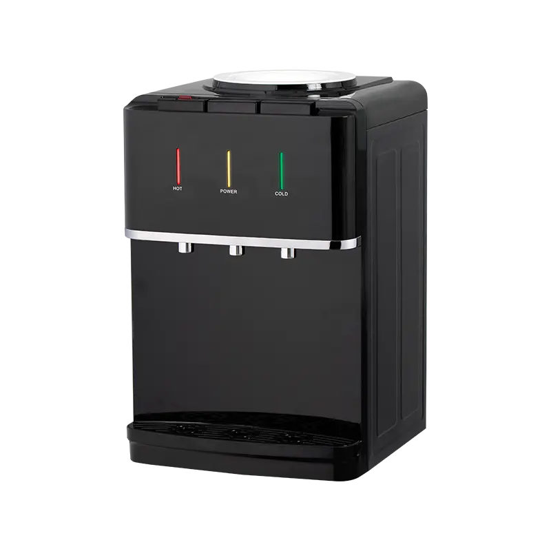 YR-2508T/YLR-2508T কালো গরম এবং ঠান্ডা ডেস্কটপ জল সরবরাহকারী