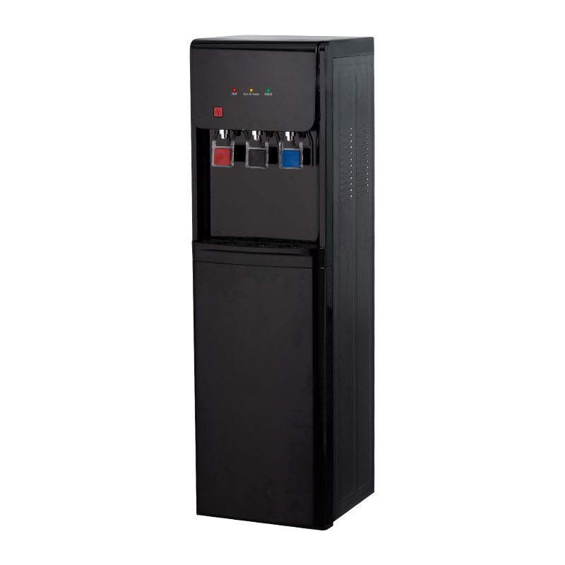 YX-2506/YLX-2506 ব্ল্যাক থ্রি আউটলেট বটম টাইপ ওয়াটার ডিসপেনসার