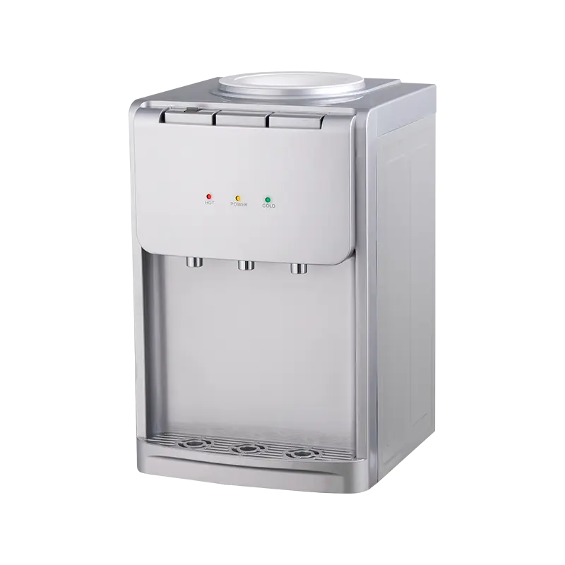 YR-2505T/YLR-2505T সিলভার টপ লোডিং ডেস্কটপ ওয়াটার ডিসপেনসার